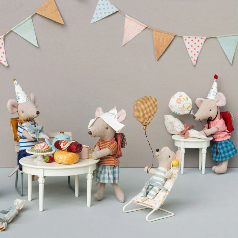 Maileg banner birthday party