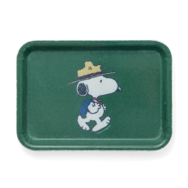 3P4 X Peanuts - Snoopy Beagle Scout Hike Vintage-Style Tray
