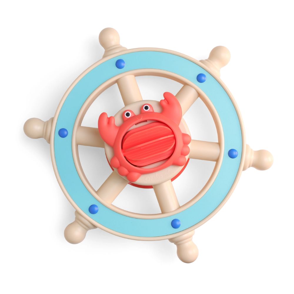 Bitzy Captain Bath Steering Wheel - Crab