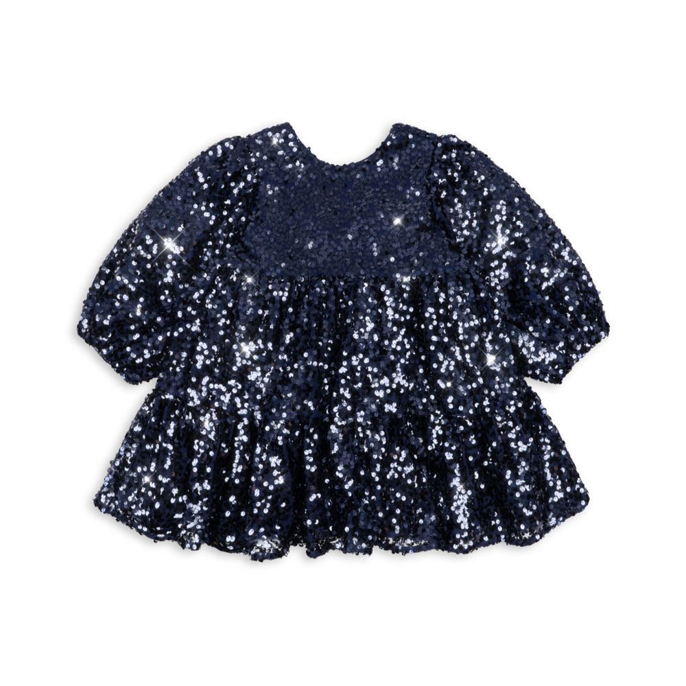 Konges Sløjd Lila Sequins Bow Dress Total Eclipse