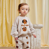 Mini Rodini Doggies sp Sweatshirt Grey