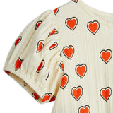 Mini Rodini Outlined Hearts aop SS Dress