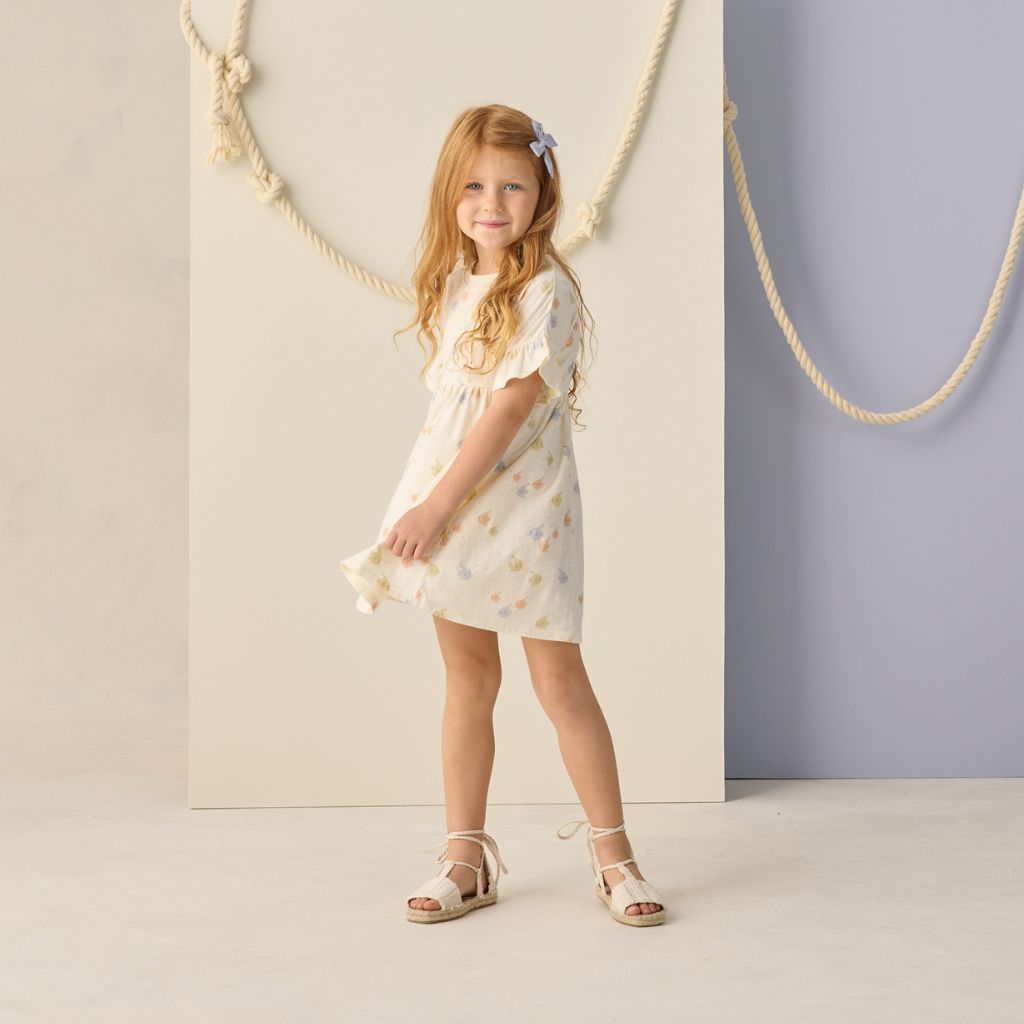 Rylee + Cru Babydoll Dress Angel Fish