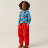 The Campamento Red Corduroy Trousers