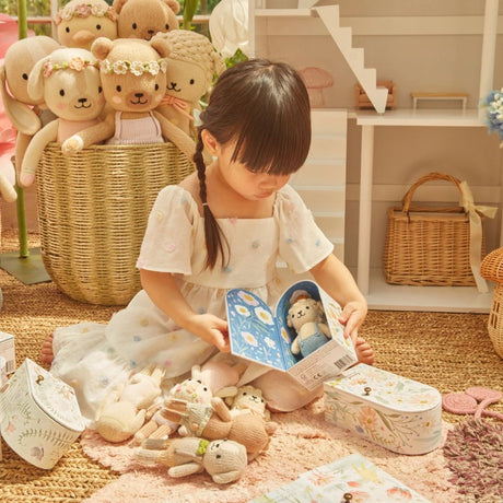 Cuddle and Kind Tiny Sebastian the Lamb