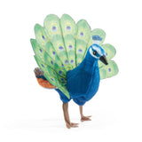 Finger Puppet- Mini Peacock