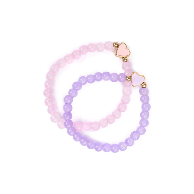 Boutique Chic With all My Heart Bracelets, 2pcs