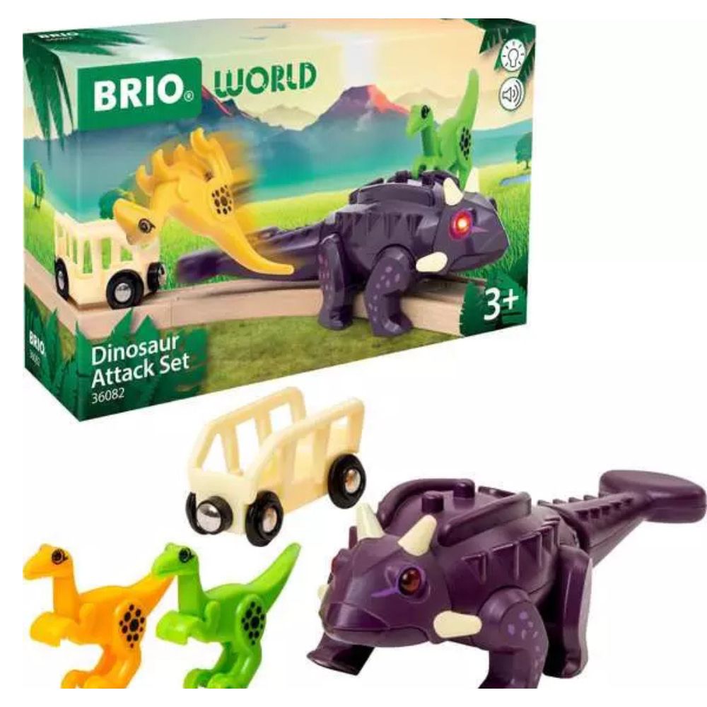 Brio Dinosaur Attack Set