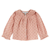 Emile & Ida Printed Collar Blouse Rosemary