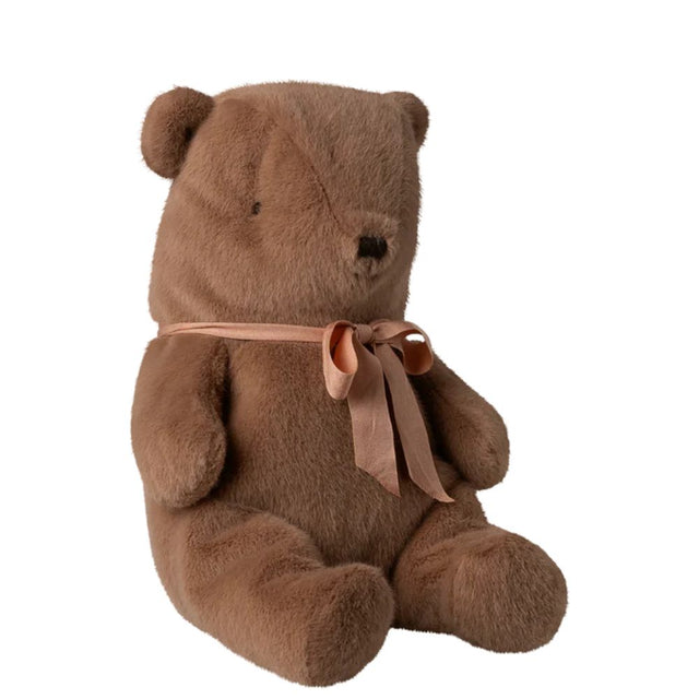 Maileg Teddy Bear Plush, Medium- Soft Brown