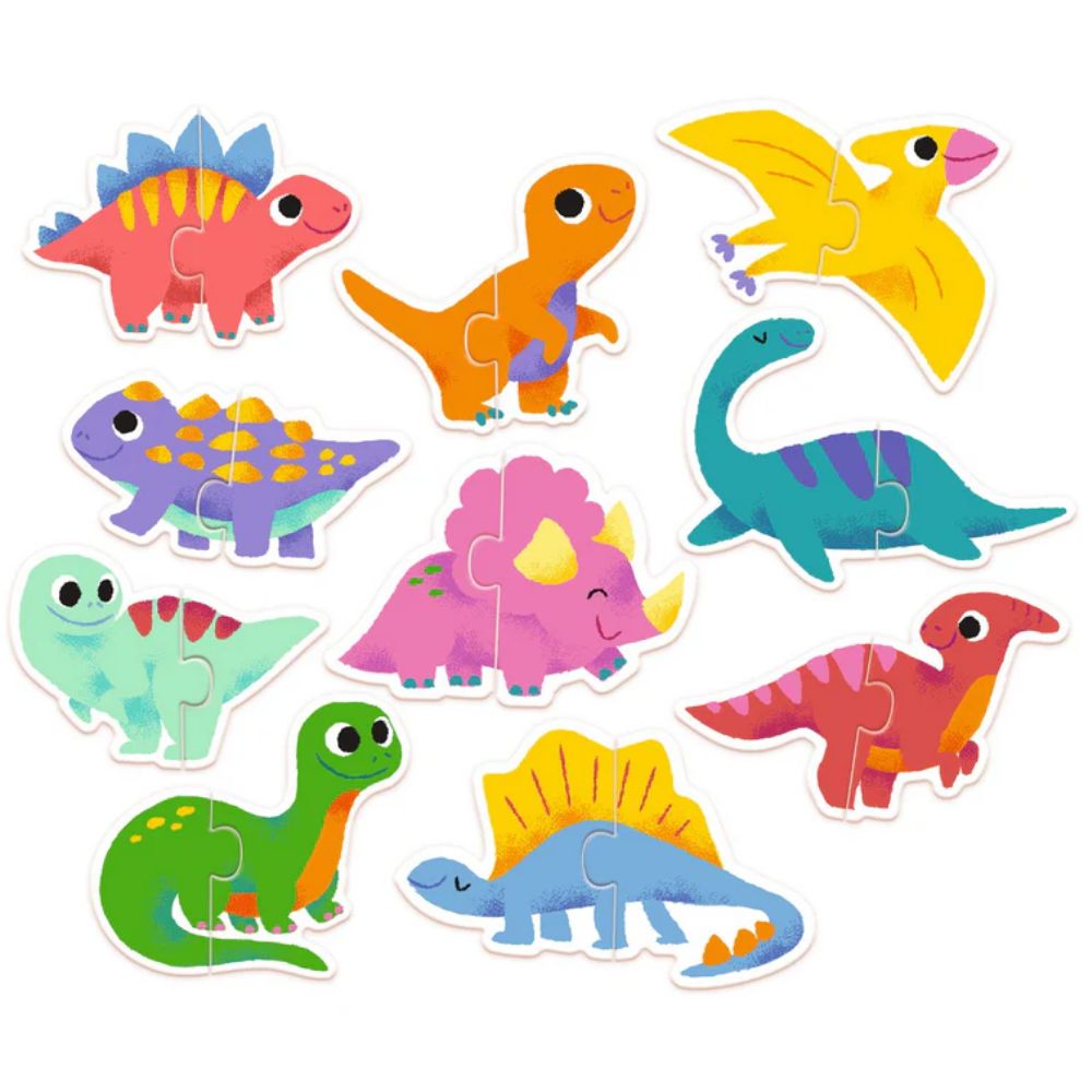 Djeco Puzzle Duo - Dinos