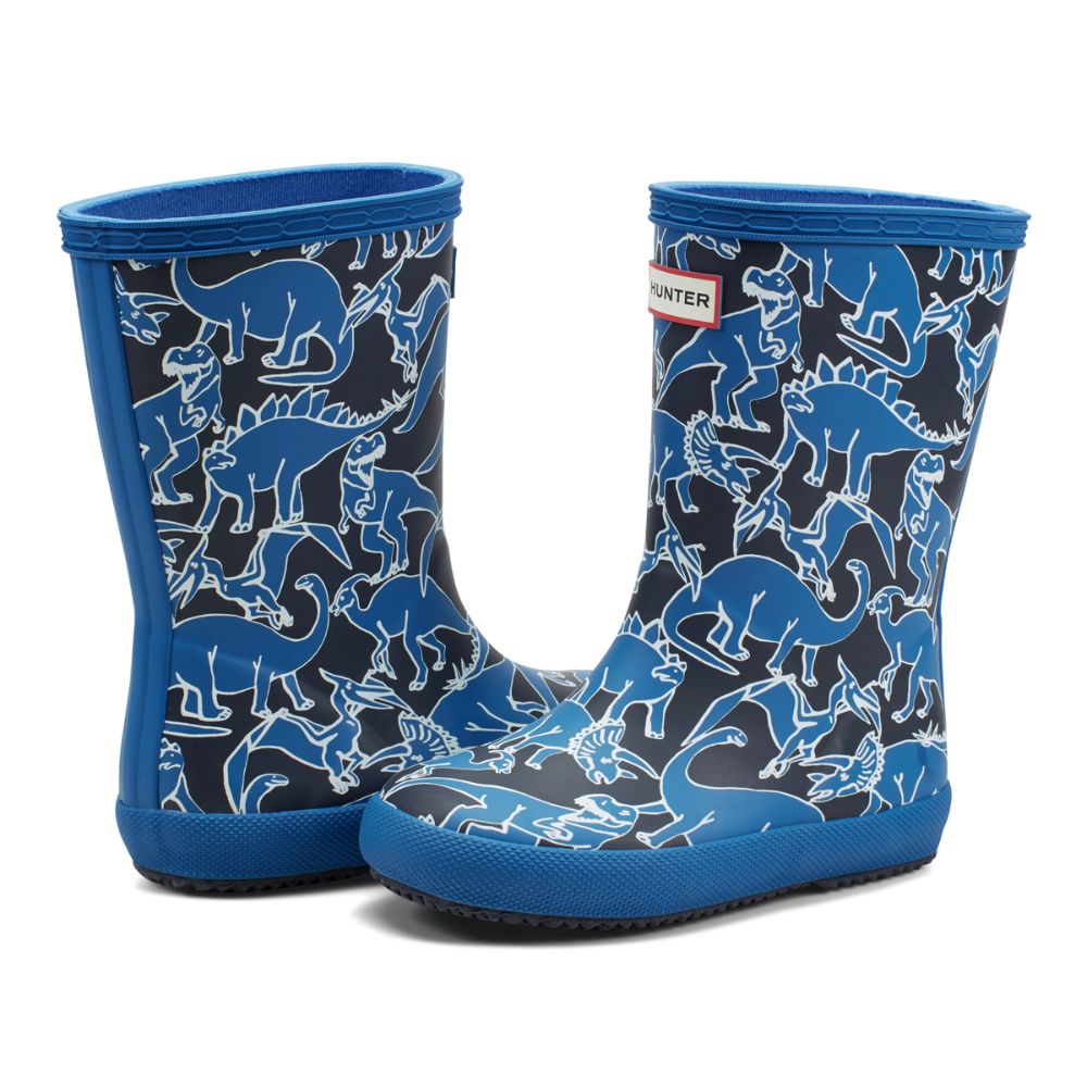 Hunter Kids First Matte Baleine Blue Multi