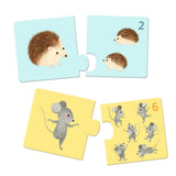 Djeco Puzzle Duo Baby Animals