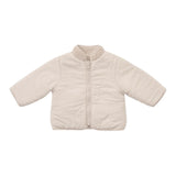 Quincy Mae Shearling Zip Jacket O