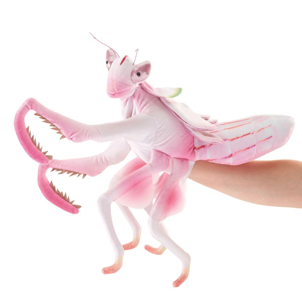 Hand Puppet- Orchid Mantis