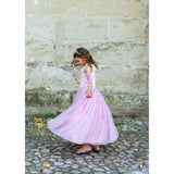 Velvety Soft Sleeping Sweetheart Princess Gown with Arm Warmers, Size 3-4