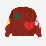 Bobo Choses Bobo Joker Jacquard turtleneck Jumper