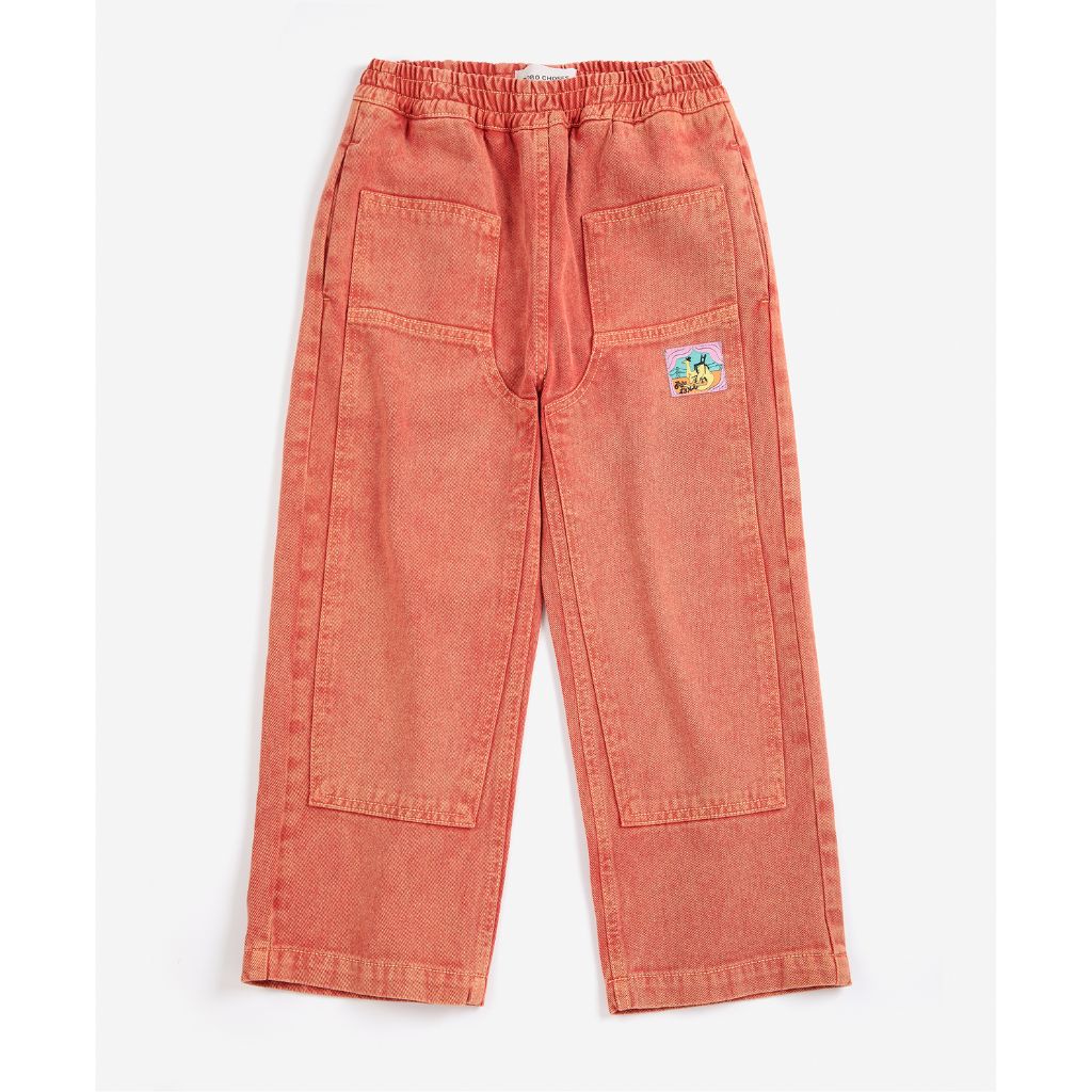 Bobo Choses Taxi Saurus Tag Twill Pants