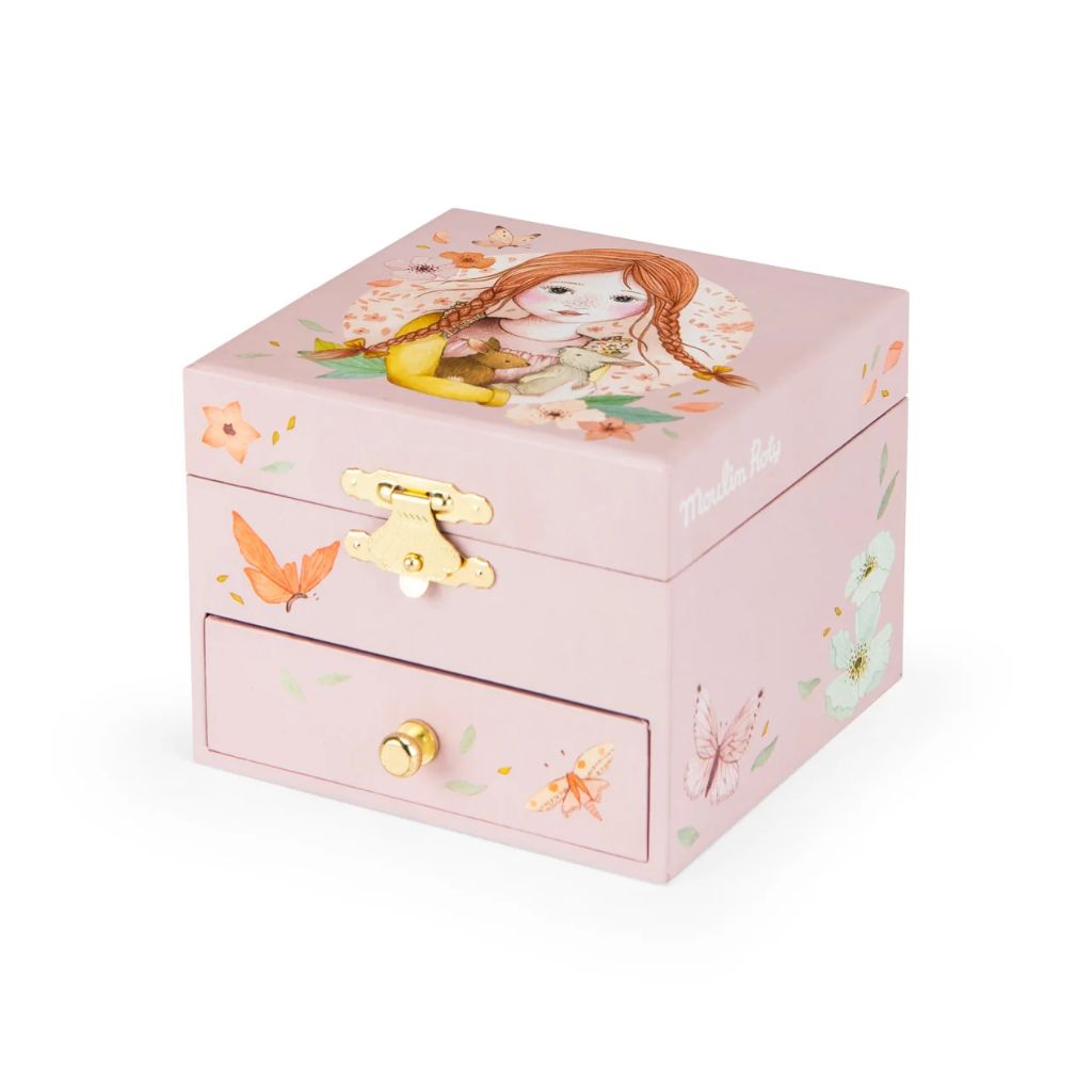 Moulin Roty Les Rosalies Musical Jewellery Box