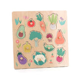 Vilac Vegetables Peg Puzzle - Sarah Betz