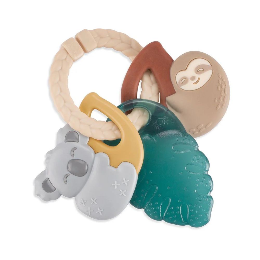 Tropical Itzy Keys Texture Ring with Teether & Rattle