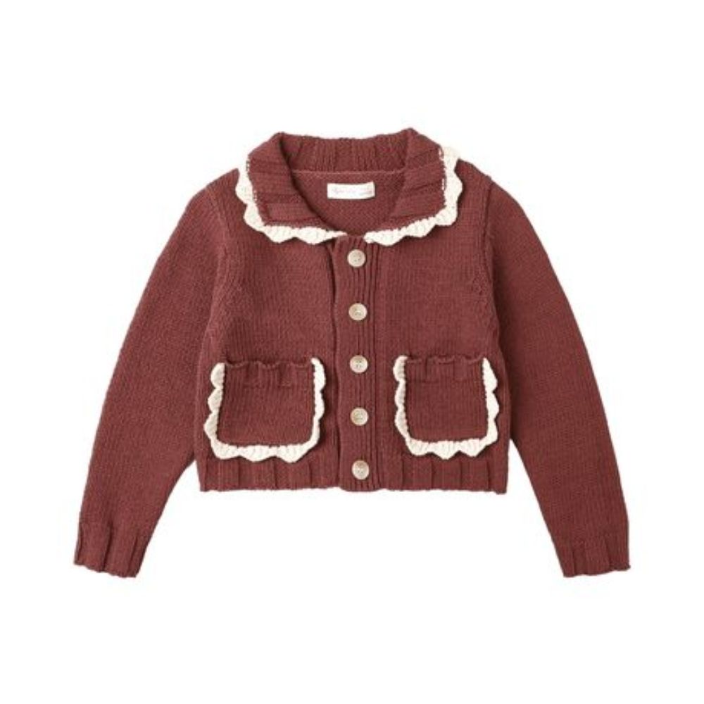 Rylee + Cru Collared Cardigan B