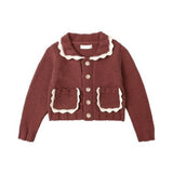Rylee + Cru Collared Cardigan B