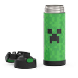 Thermos Stainless Steel Vaccum Insulated 16oz Hydration Bottle - Minecraft