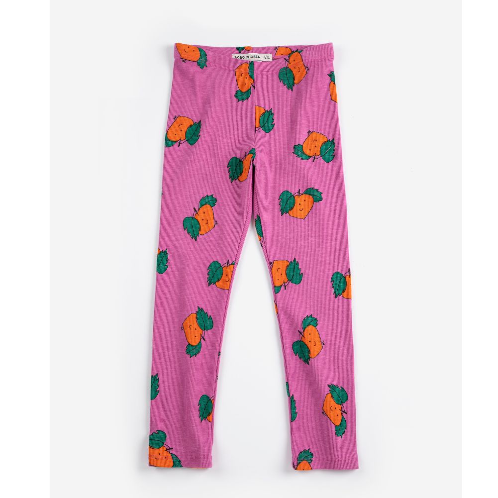Bobo Choses Tangerine all over leggings