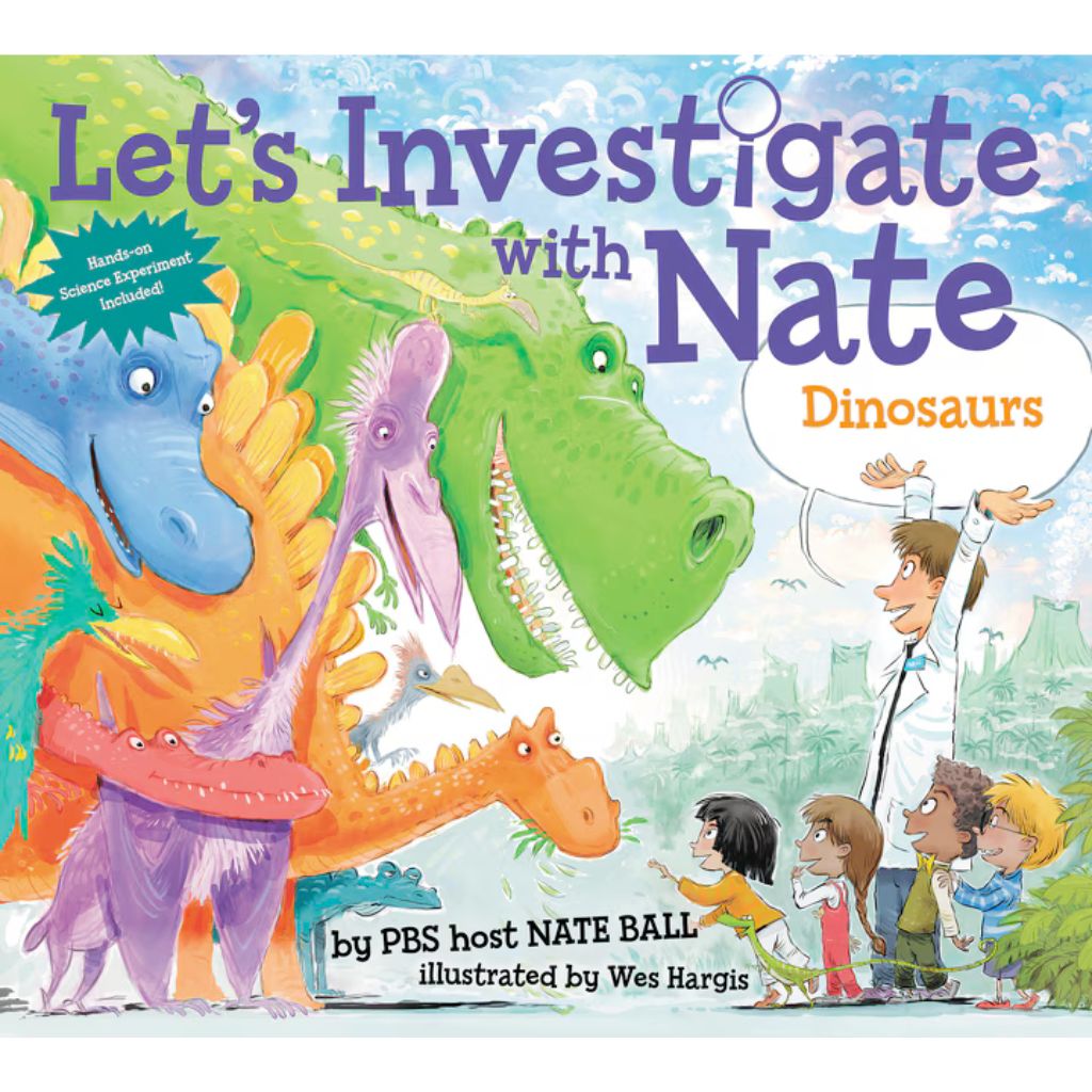 Let's Investigate with Nate: Dinosaurs - Paperback