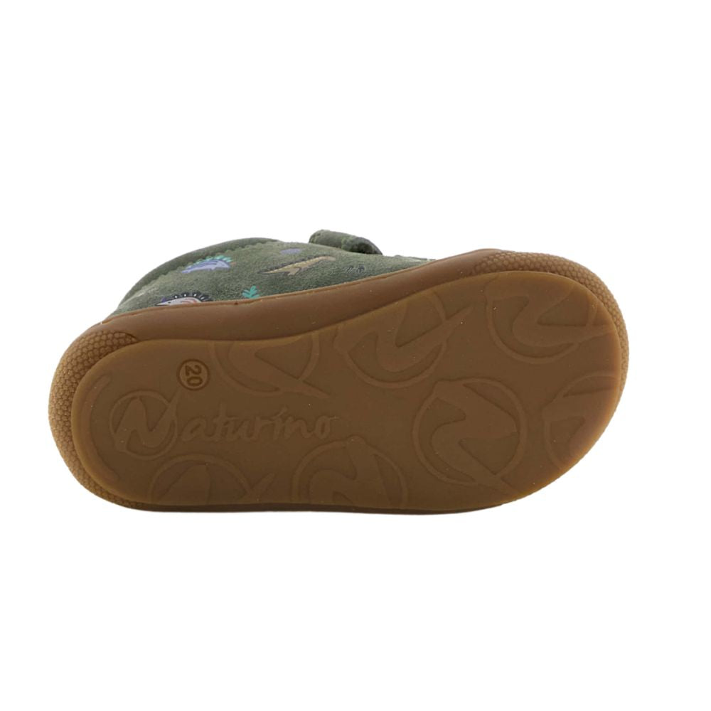 Naturino Cocoon Suede Dinoland Olive