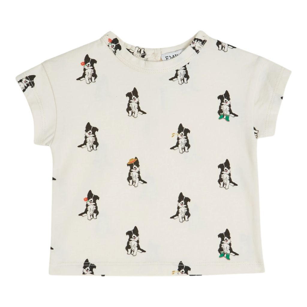 Emile & Ida Printed Tee Shirt Collie
