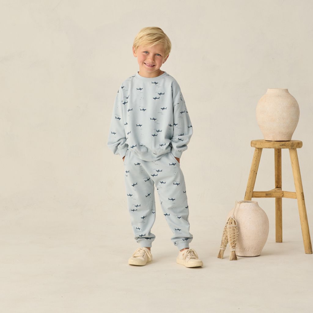 Rylee + Cru Sweatpants Sharks