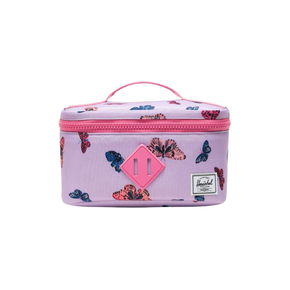 Herschel Heritage Little Lunch Box - Lavender Butterfly