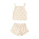 Quincy Mae Evie Tank + Shortie Set Buttercup