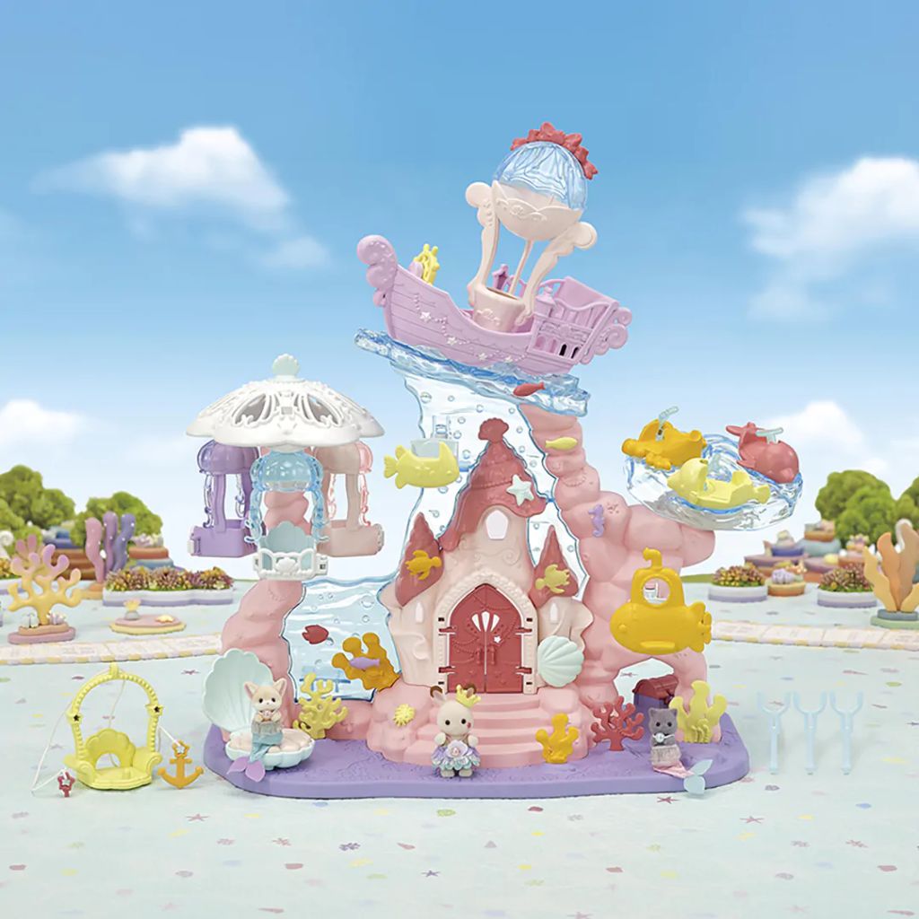 Calico Critters Baby Mermaid Castle