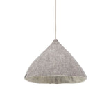 Muskhane Reversible Tipi W Lampshade - Light Stone / Natural 43cm X 30cm