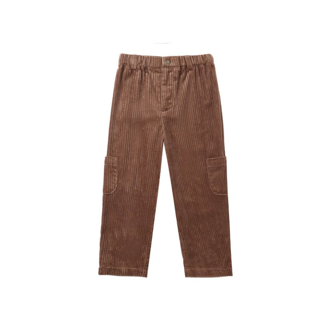 Rylee + Cru Relaxed Cargo Pant Mulberry M