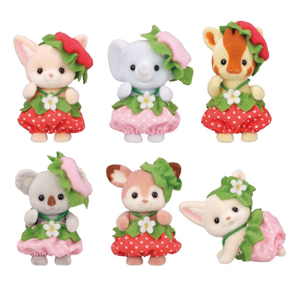 Calico Critters Cutie Collectibles Very Berry Babies