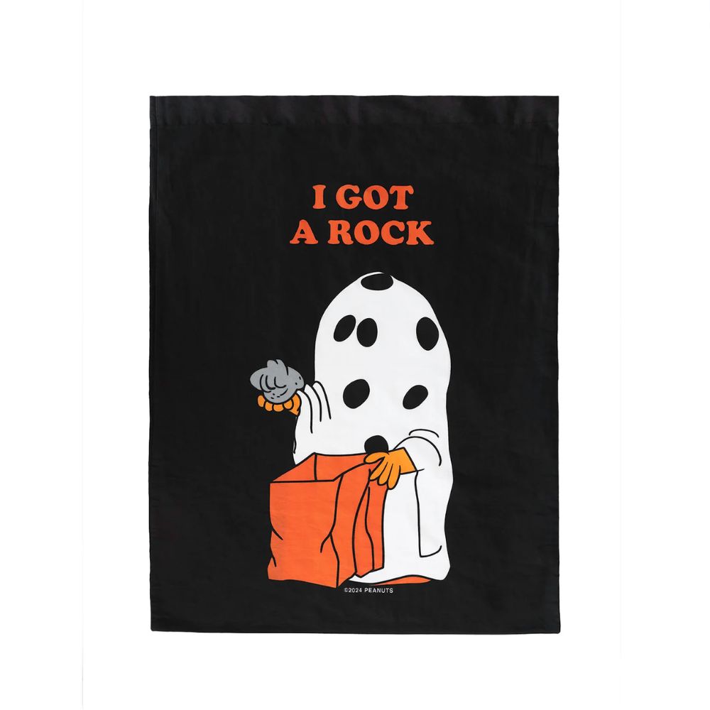 Peanuts Halloween Trick or Treat Bag Rock Pillowcase Style