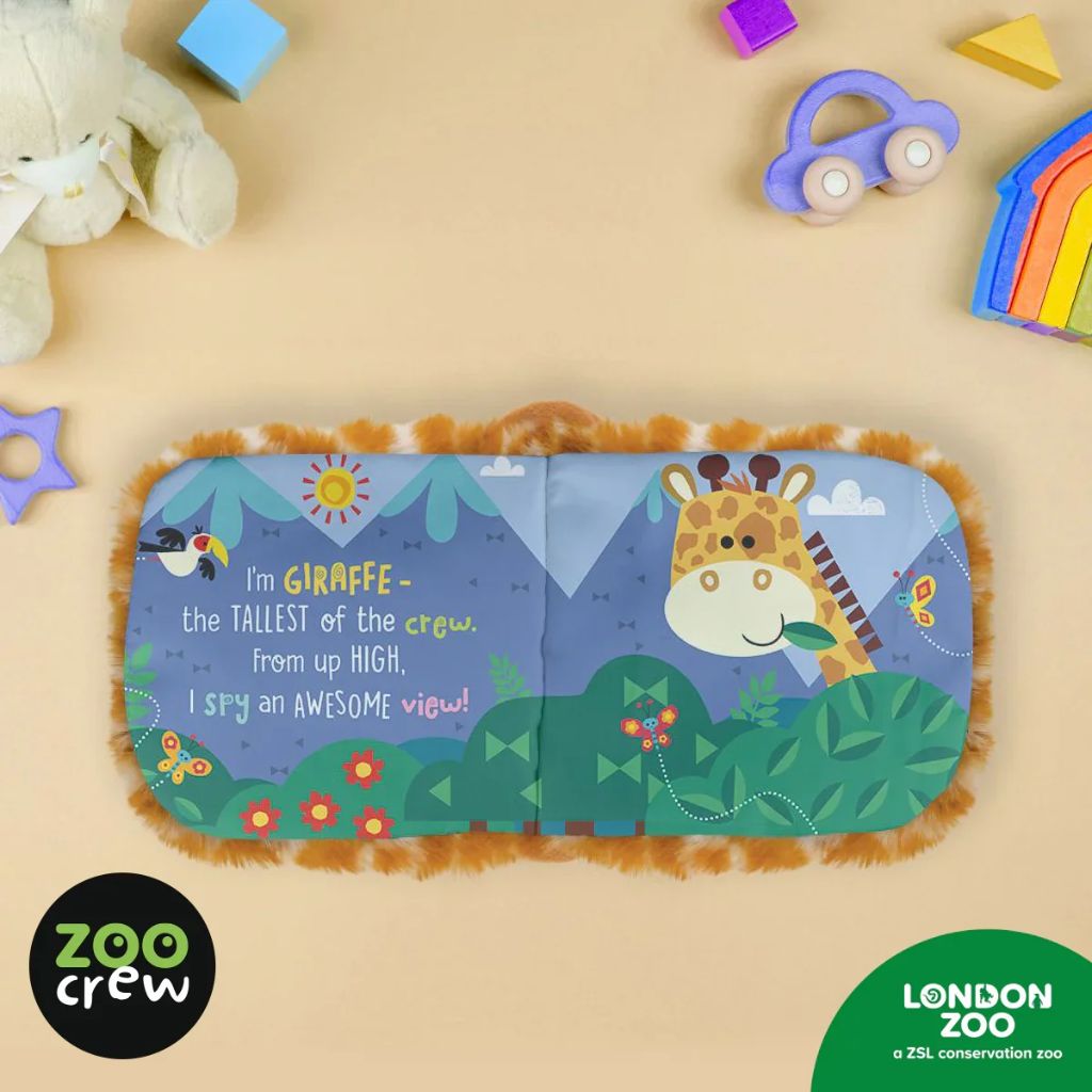MBI Zoo Crew Giraffe Cloth Book