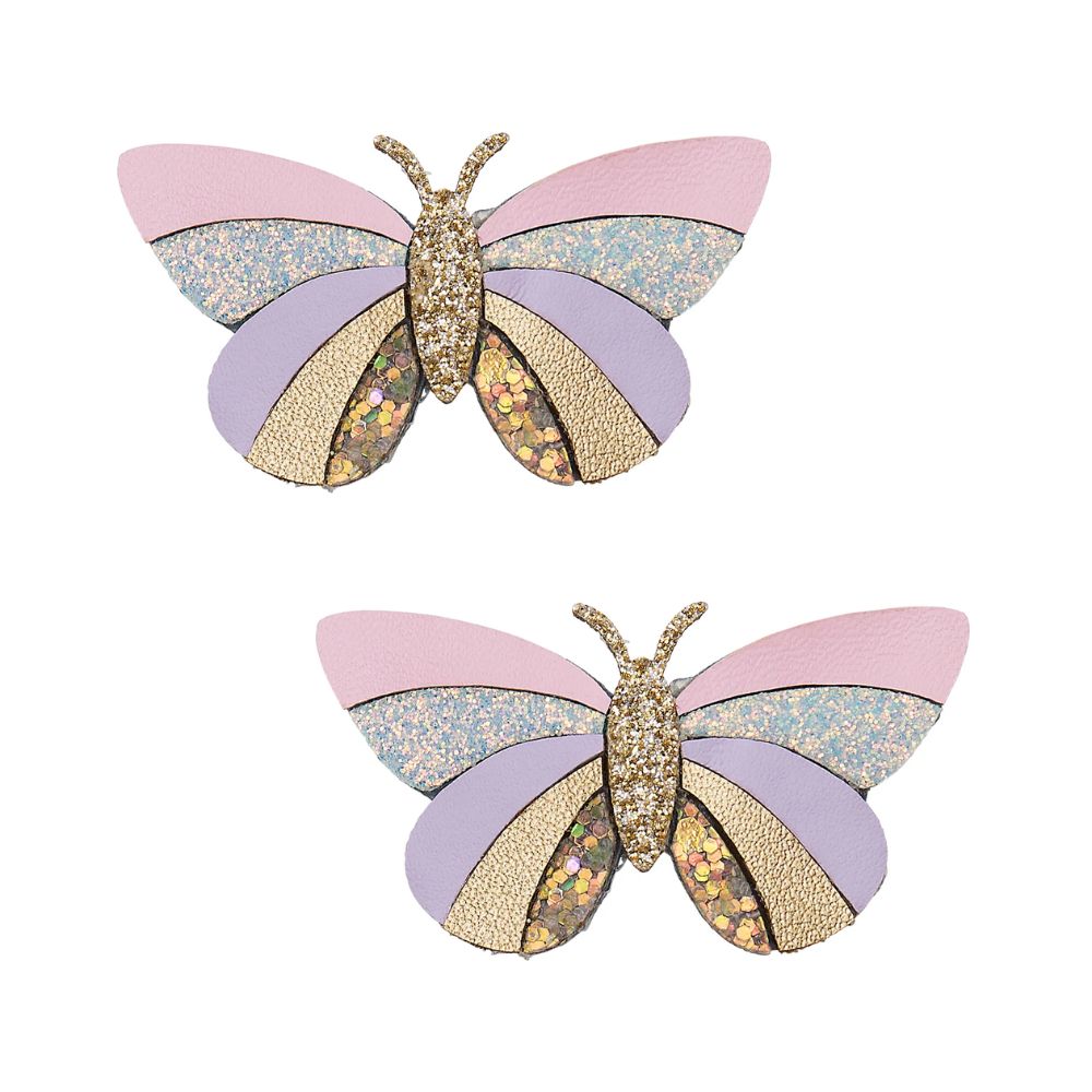 Mimi & Lula Striped Butterfly Clips