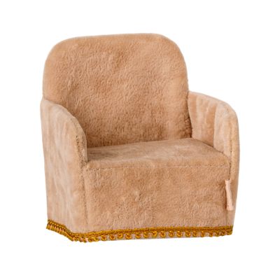 Maileg Folding chair, Mouse - Powder