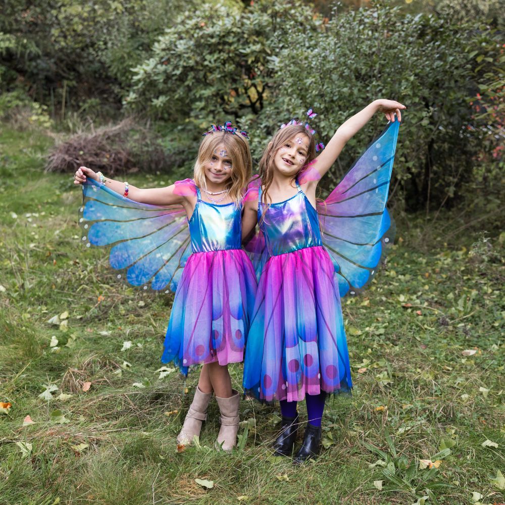 Butterfly Twirl Dress and Wings, 5-6