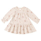 Quincy Mae Tiered Jersey Dress