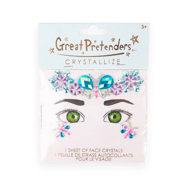 Face Crystals, Butterfly Garden