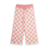 Mini Rodini Chess Check Knitted Trouser