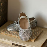 Noralee Ballet Flats Silver Sparkle