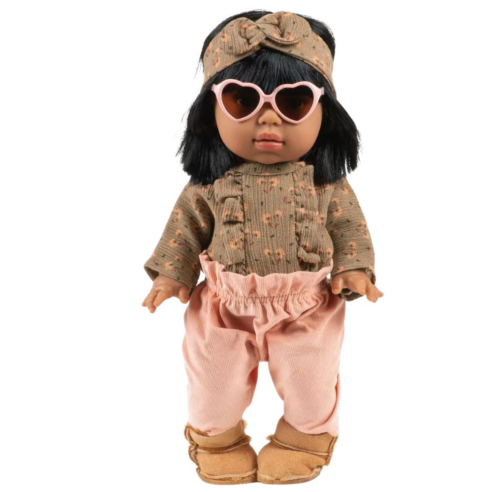 Minikane Clothing for 34cm Gordis Dolls-  Lili long-sleeved set Éloïse with headband
