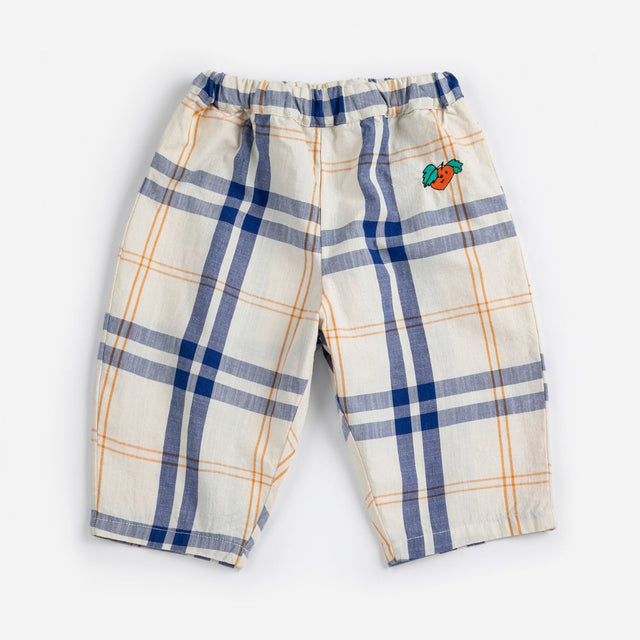 Bobo Choses Baby Fun Tartan Woven Pants